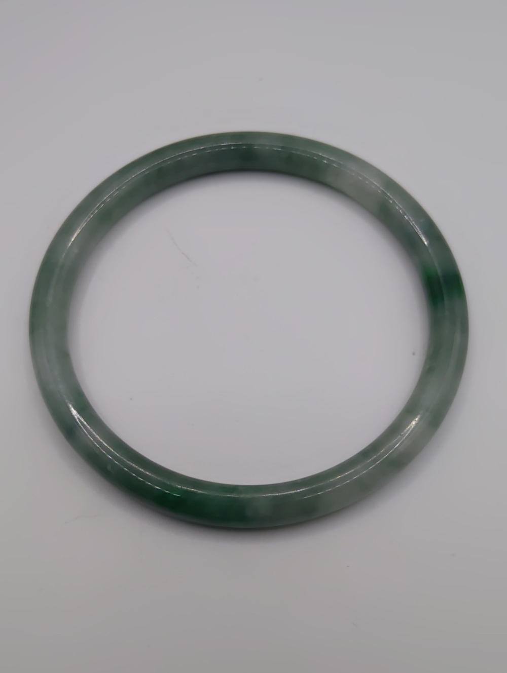 Jade Bangle Sz 7.25